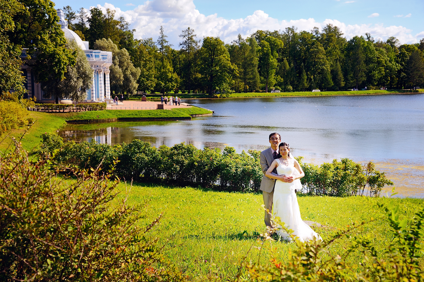 Екатерининский парк Пушкин свадьба